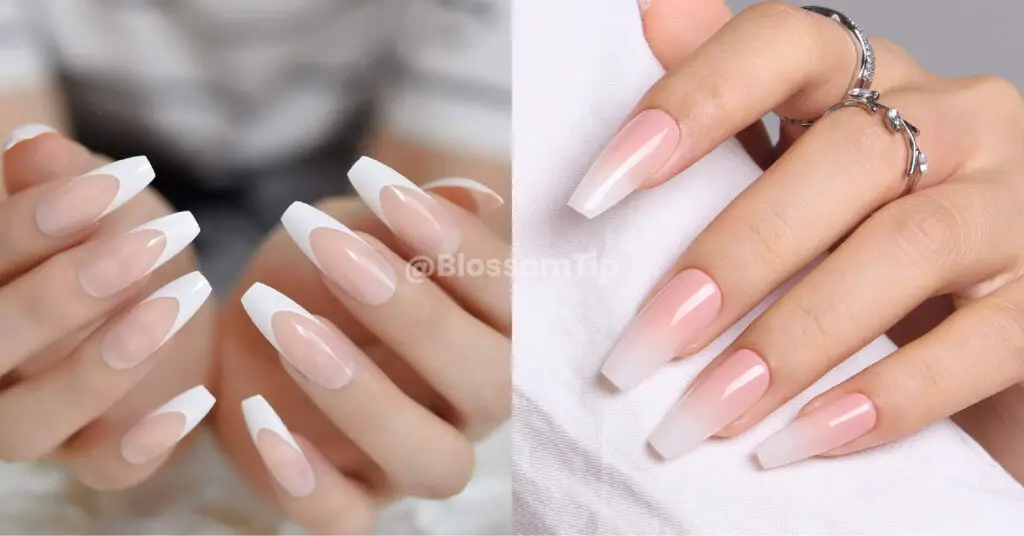 Ballerina Shaped Nails