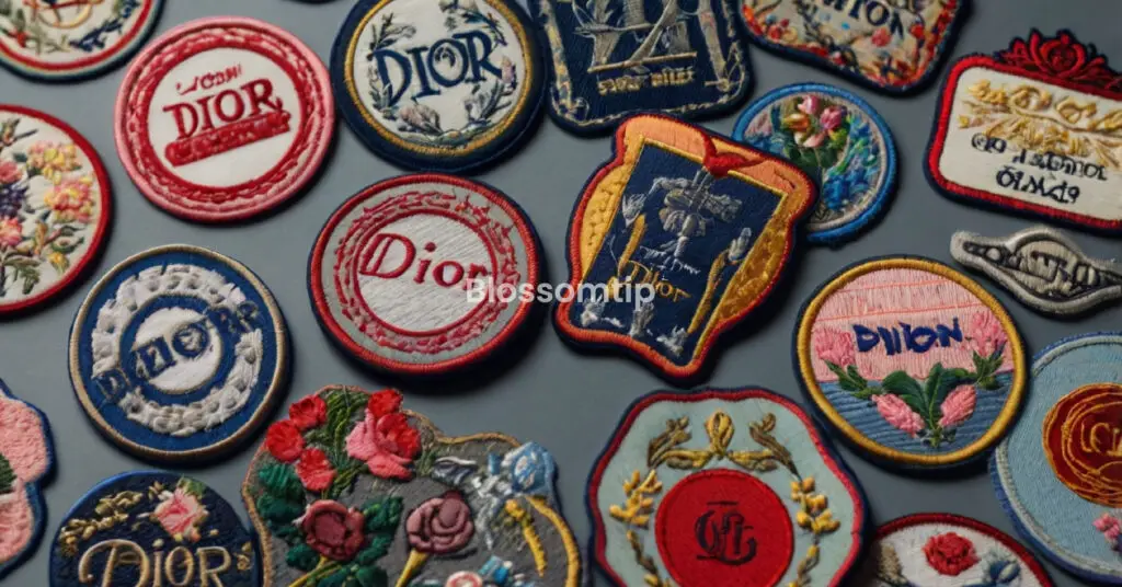 Dior Iron-On Patches