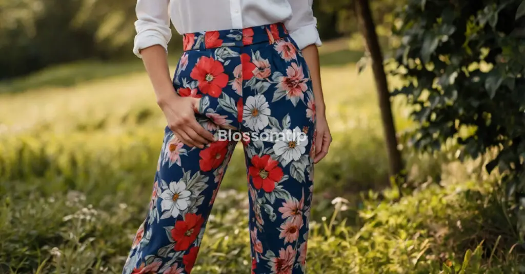 floral pants